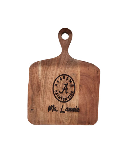 Personalized Acacia Wood Charcuterie Board (Square) | Sage and Silva